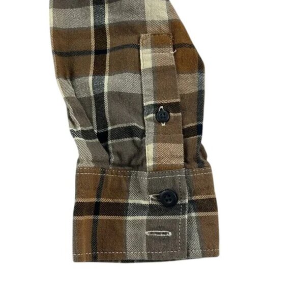Fox Brown Shirt Button Down Shirt Women’s Small Long Sleeve 100% Cotton - Picture 8 of 8